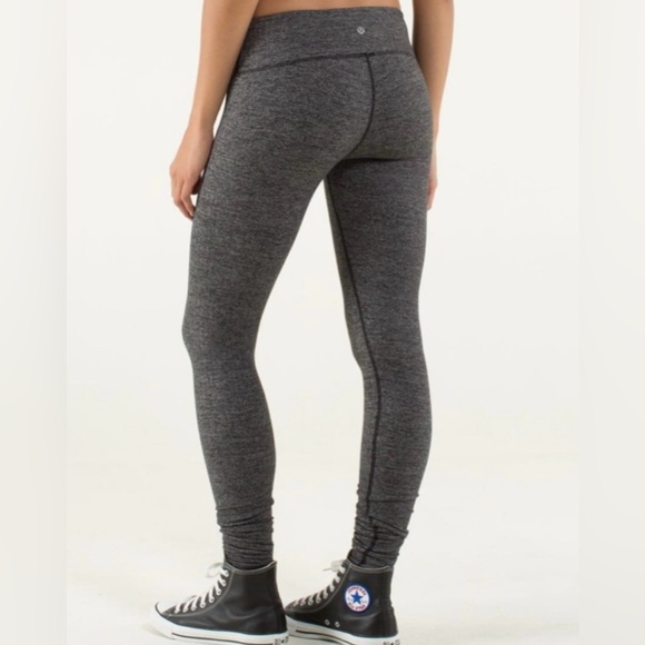 Lululemon Wunder Under Low Rise Herringbone Full Length Leggings - Picture 7 of 15